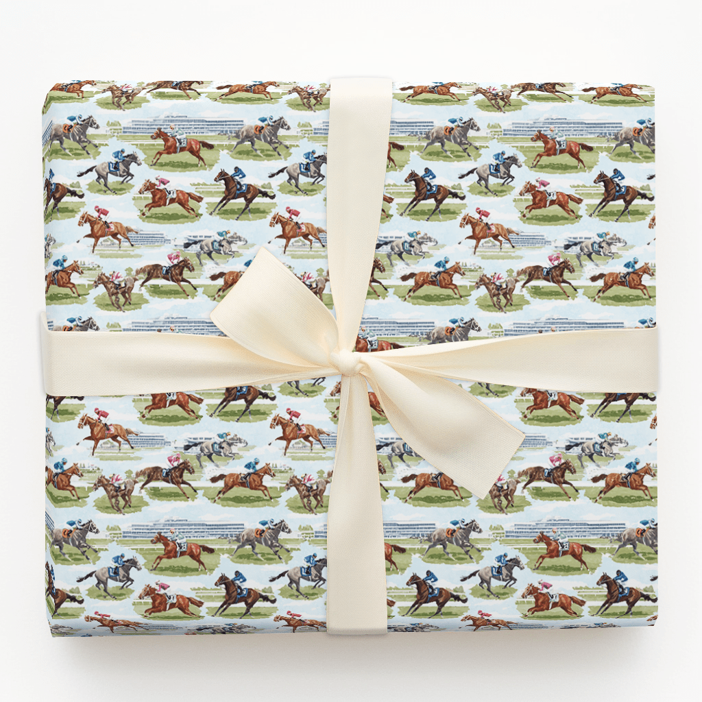 Down the Stretch - Wrapping Paper - Aspen & Arlo