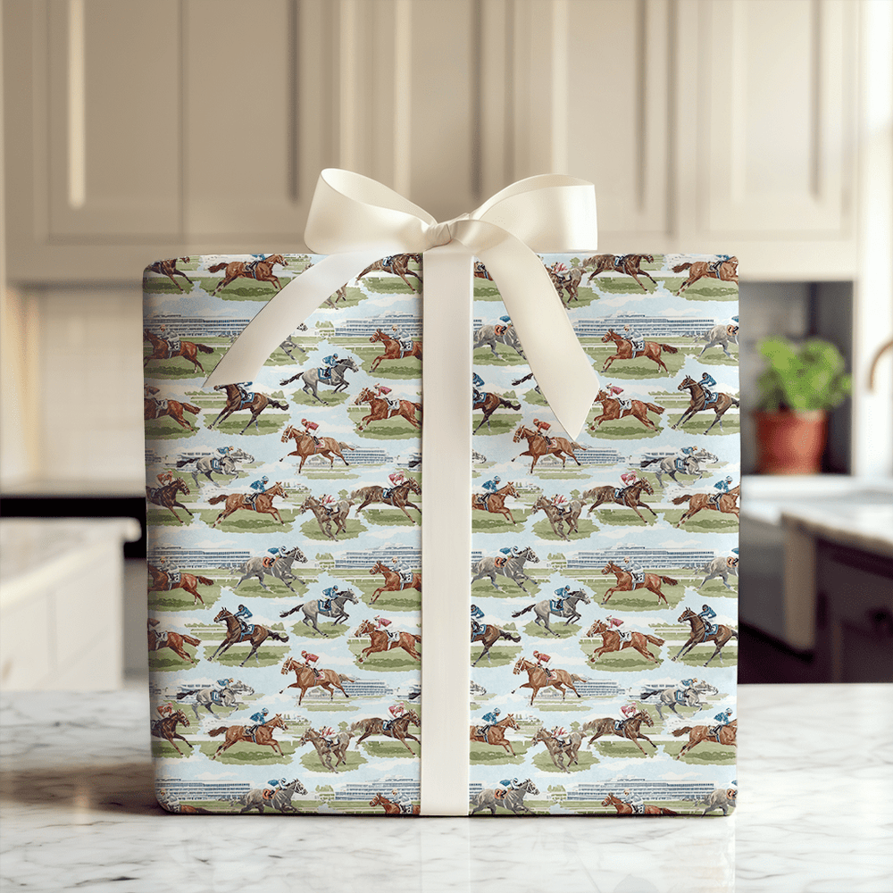 Down the Stretch - Wrapping Paper - Aspen & Arlo