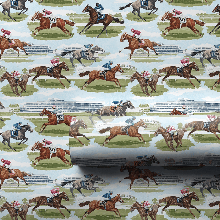 Down the Stretch - Wrapping Paper - Aspen & Arlo