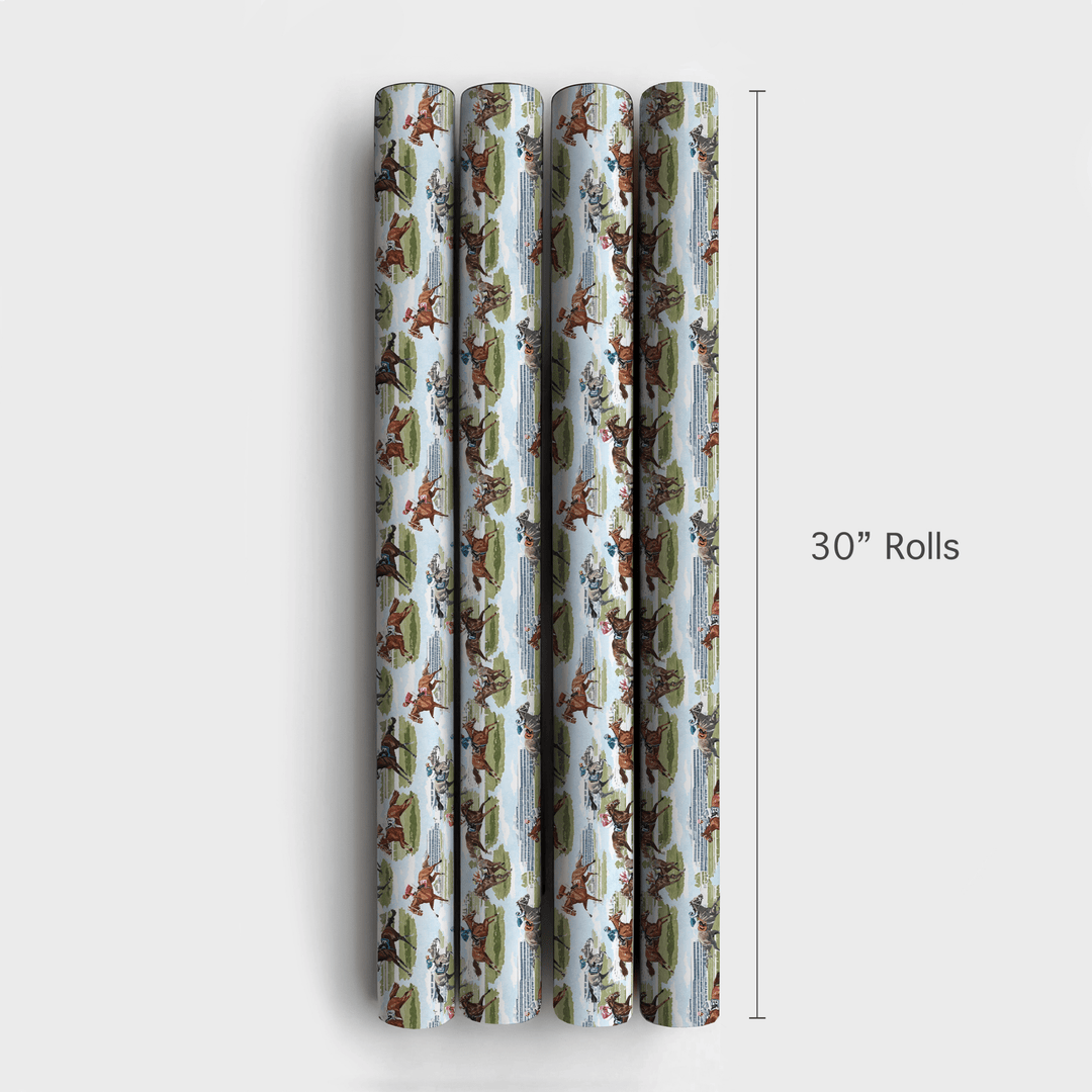 Down the Stretch - Wrapping Paper - Aspen & Arlo