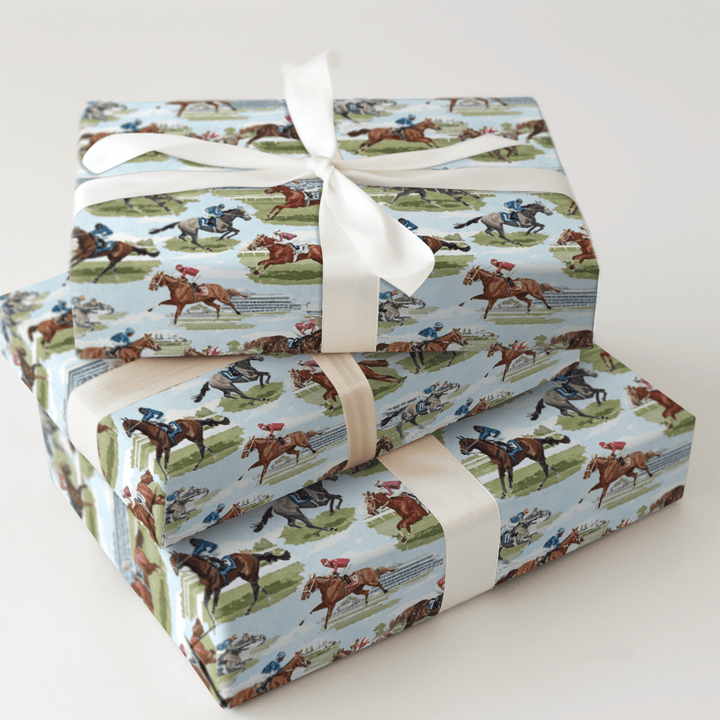Down the Stretch - Wrapping Paper - Aspen & Arlo