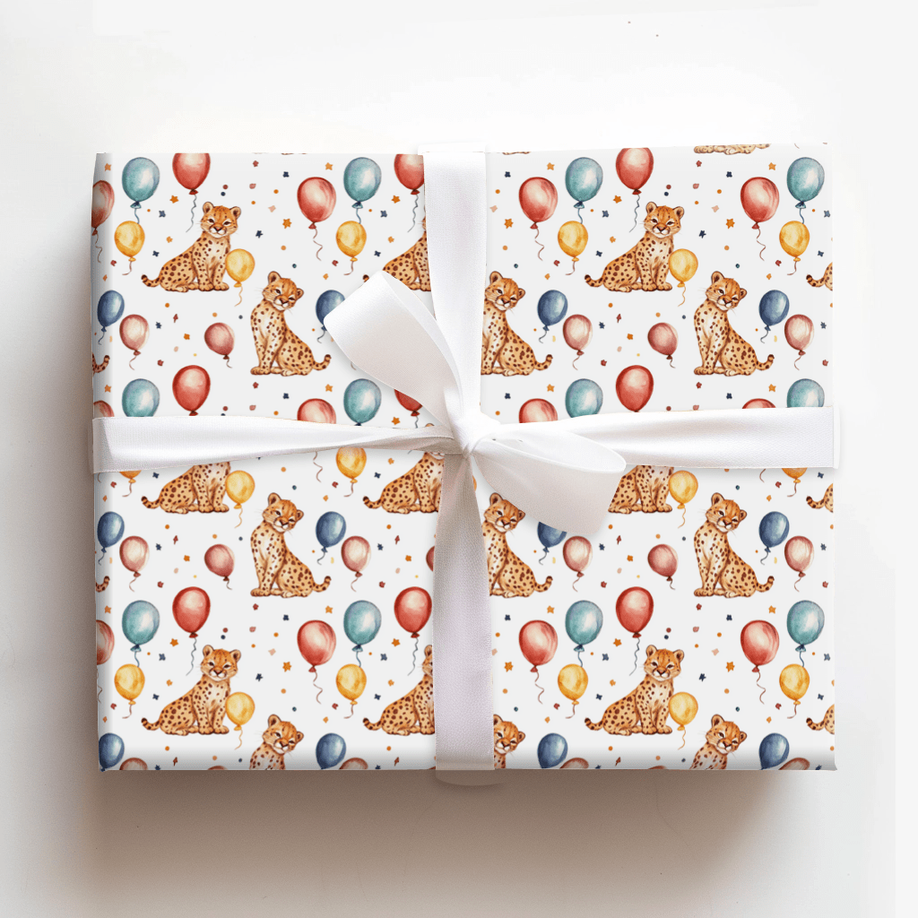 Cougar Squeak - Wrapping Paper - Aspen & Arlo