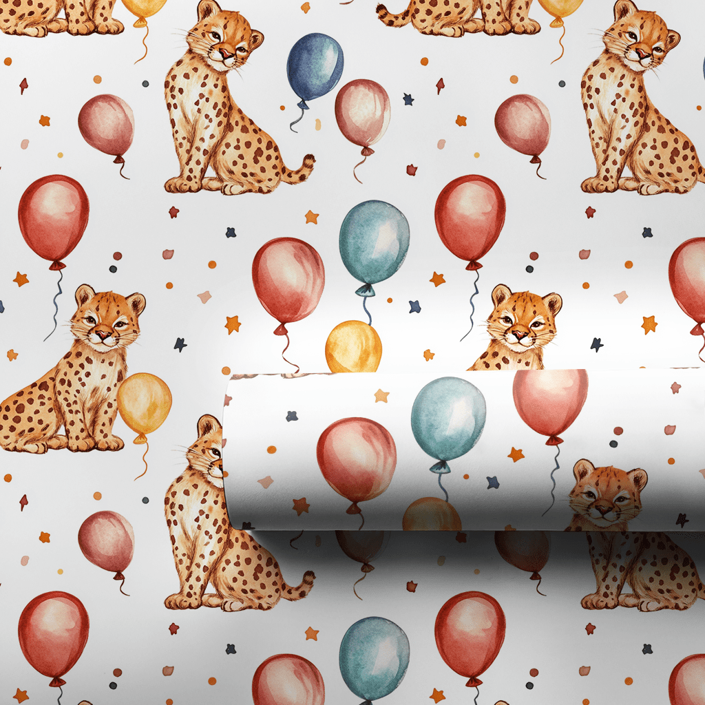Cougar Squeak - Wrapping Paper - Aspen & Arlo
