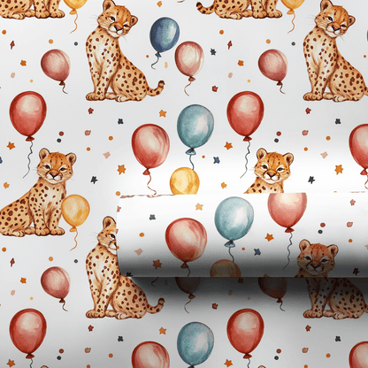Cougar Squeak - Wrapping Paper - Aspen & Arlo