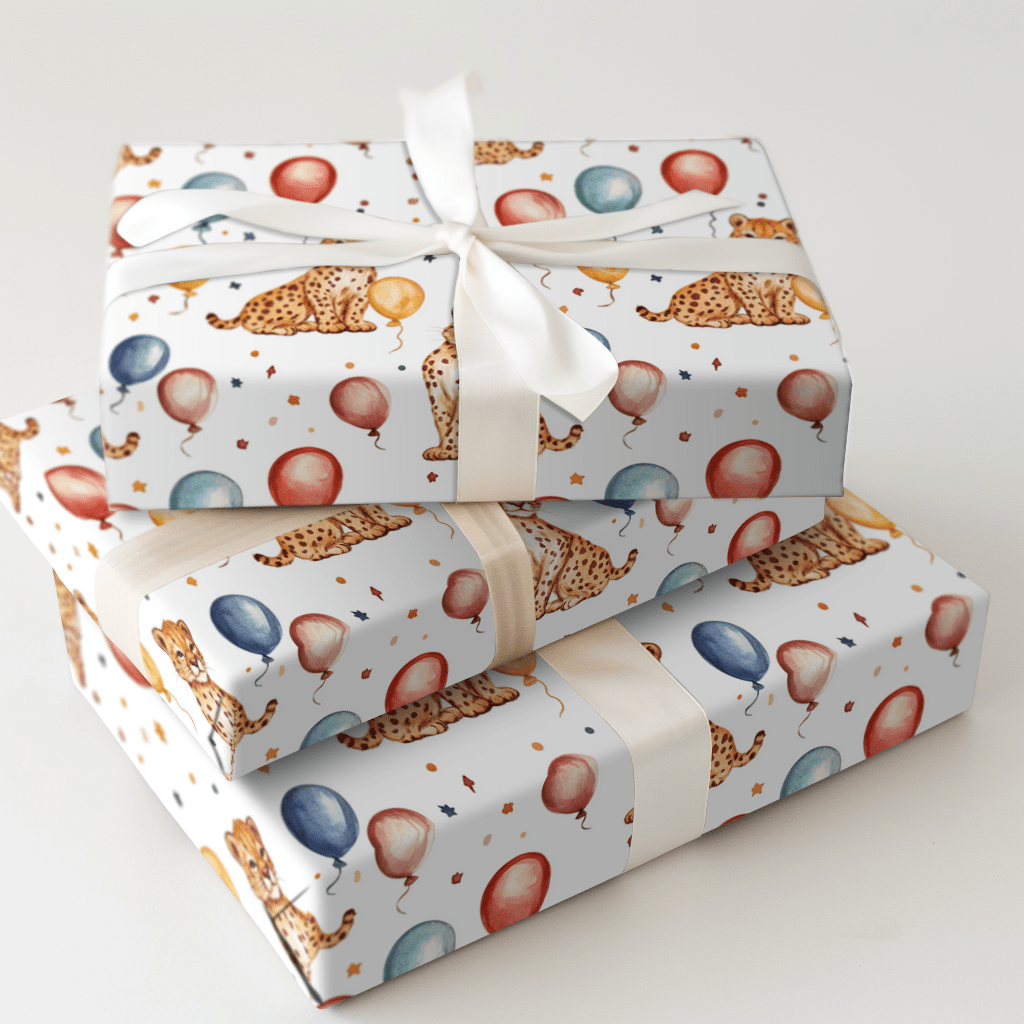 Cougar Squeak - Wrapping Paper - Aspen & Arlo