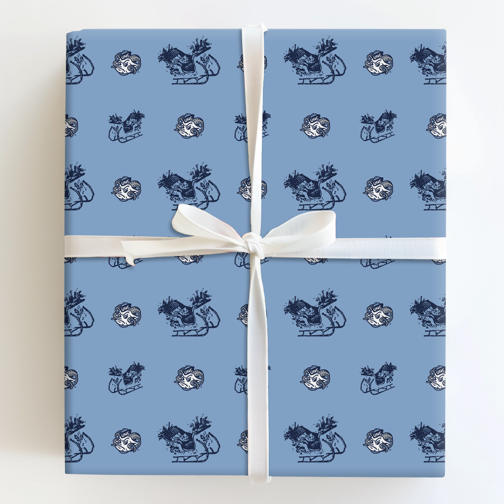 Sleigh Tar Heels