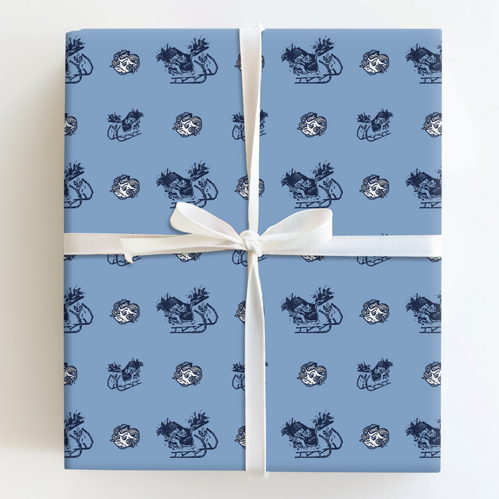 Sleigh Tar Heels