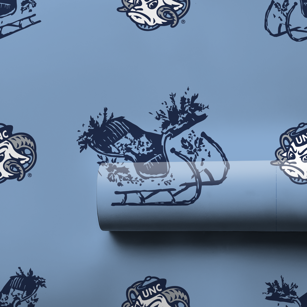 Sleigh Tar Heels