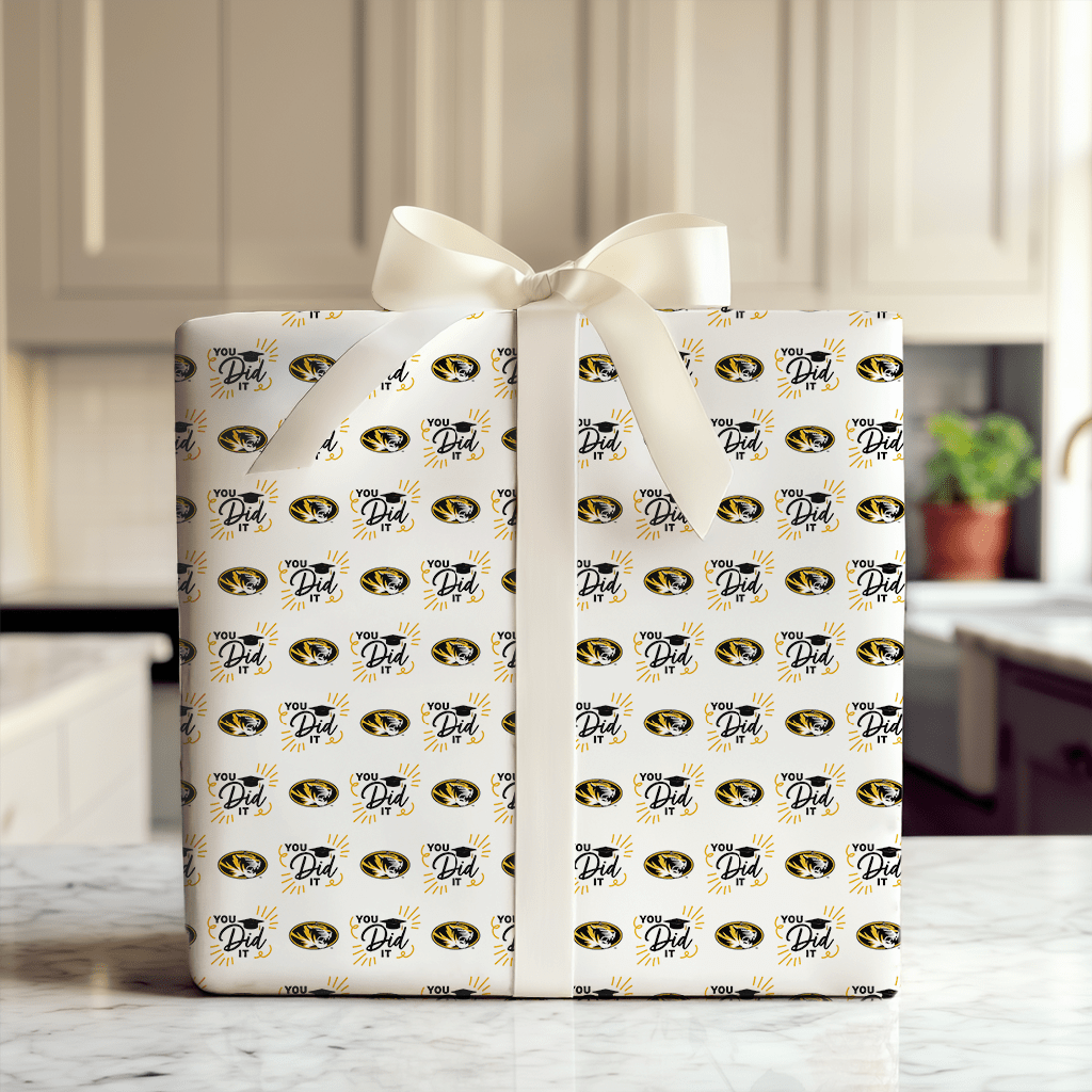 You Did it Mizzou - Wrapping Paper - Aspen & Arlo