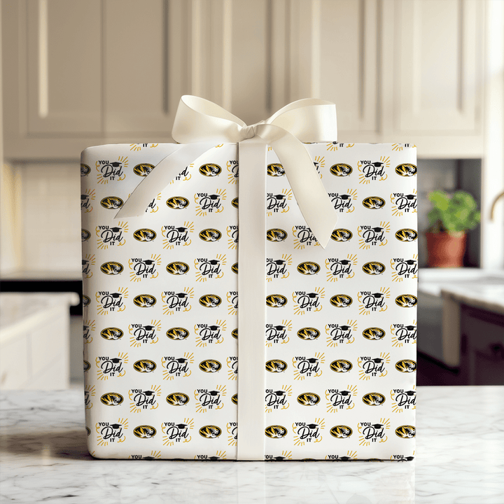 You Did it Mizzou - Wrapping Paper - Aspen & Arlo