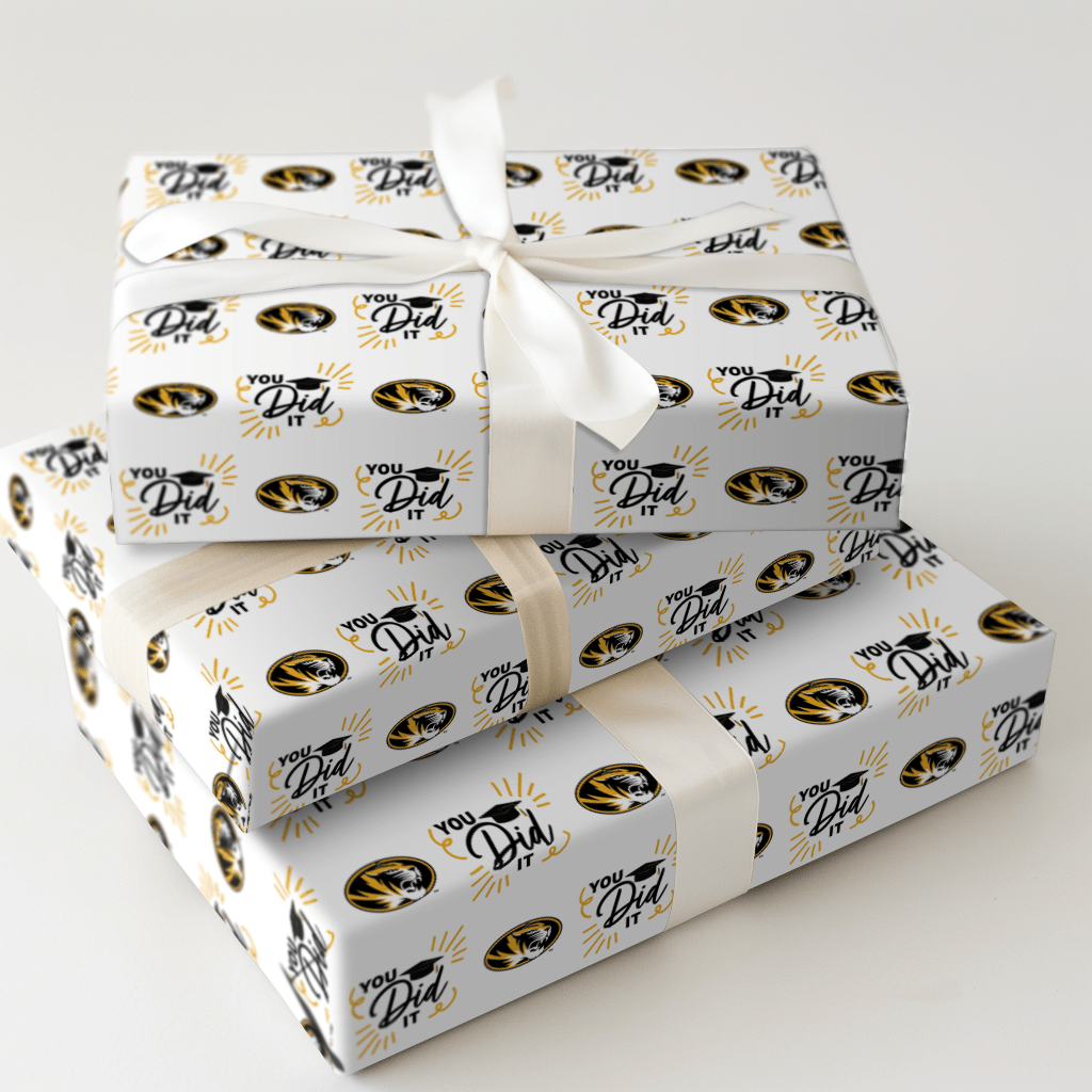 You Did it Mizzou - Wrapping Paper - Aspen & Arlo