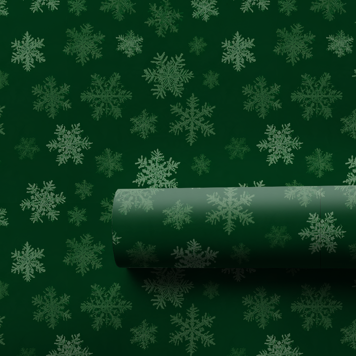 Evergreen Snowflakes