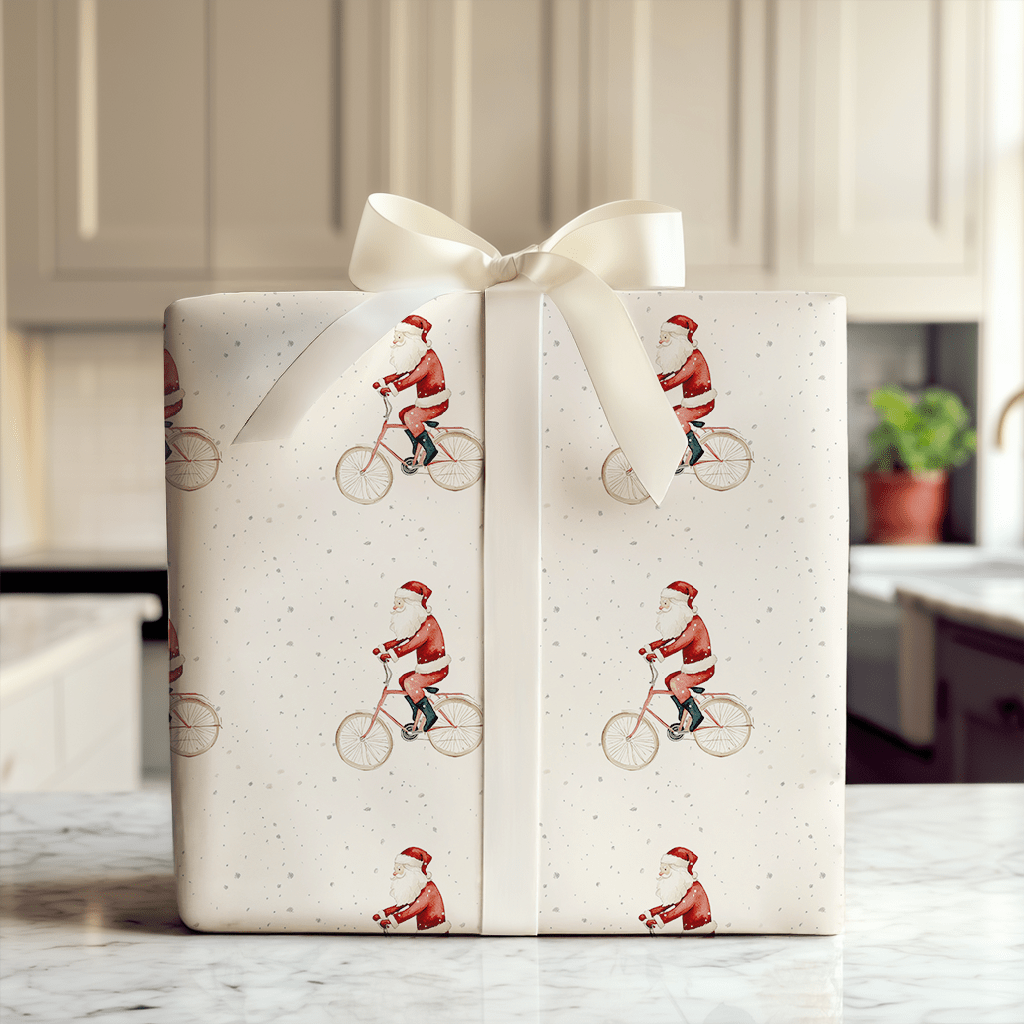 Pedal to the Present - Wrapping Paper - Aspen & Arlo