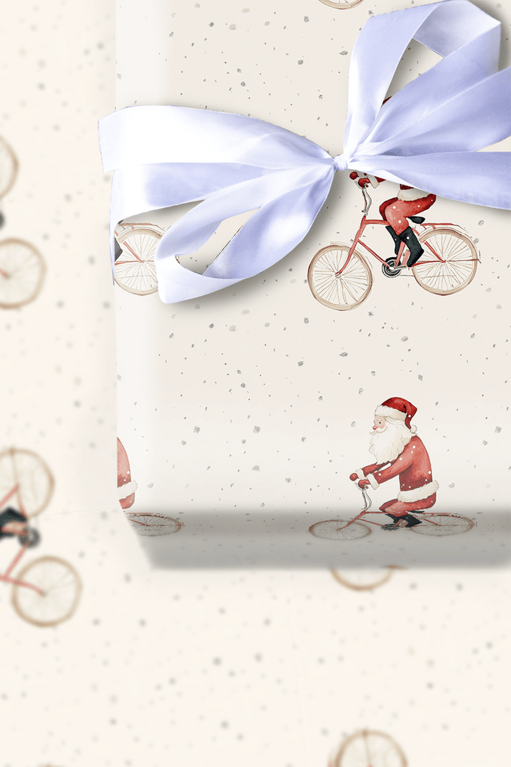 Pedal to the Present - Wrapping Paper - Aspen & Arlo