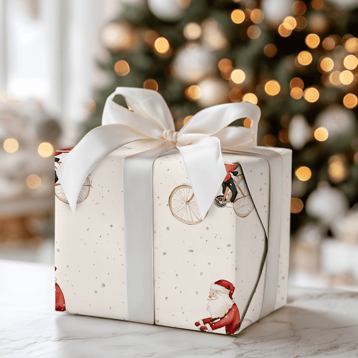 Pedal to the Present - Wrapping Paper - Aspen & Arlo