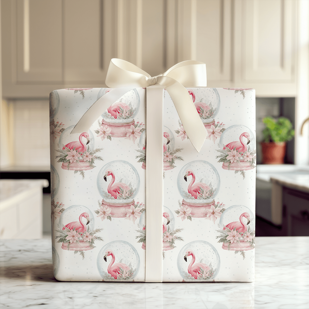 Snowglobe Serenade - Wrapping Paper - Aspen & Arlo