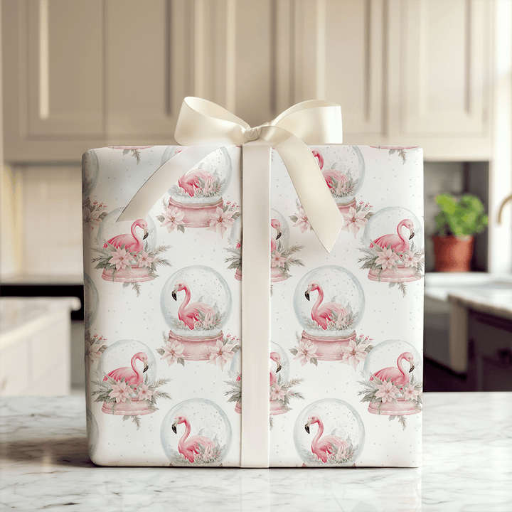 Snowglobe Serenade - Wrapping Paper - Aspen & Arlo