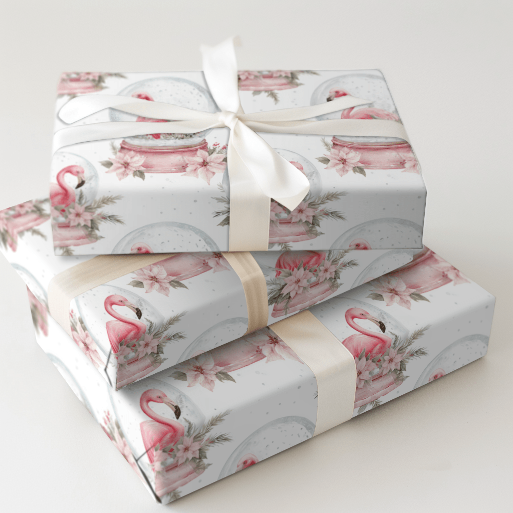 Snowglobe Serenade - Wrapping Paper - Aspen & Arlo