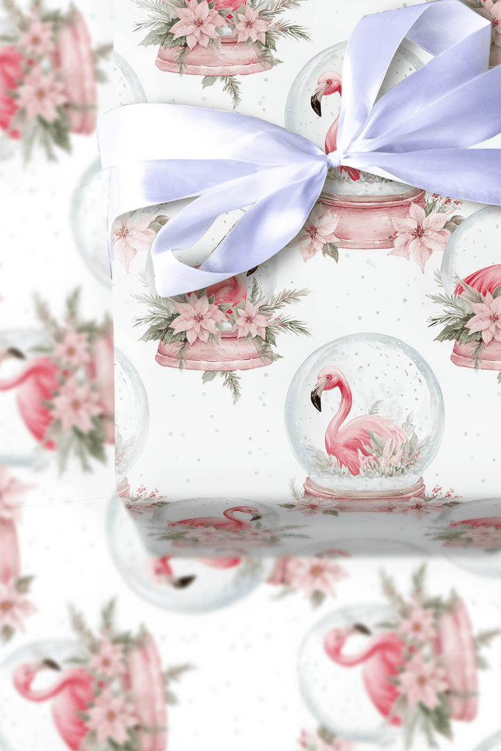 Snowglobe Serenade - Wrapping Paper - Aspen & Arlo