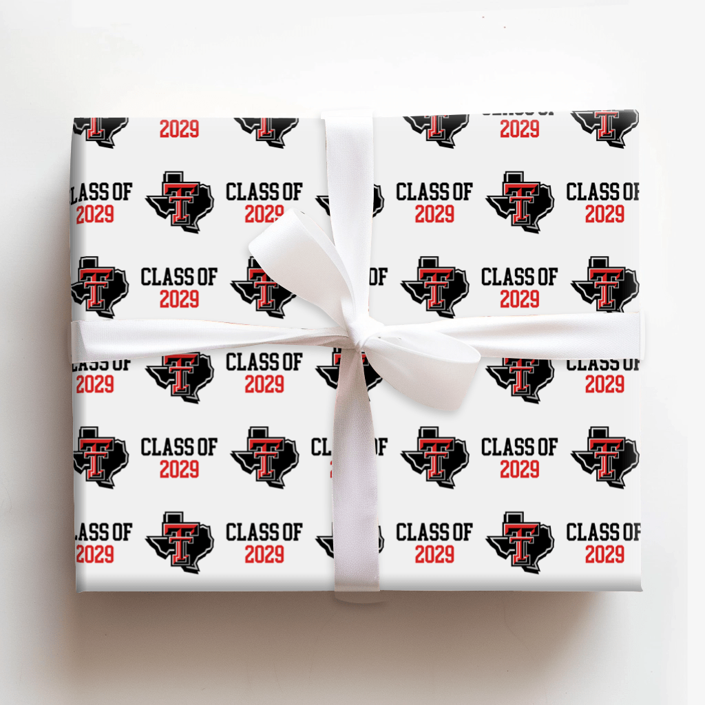 Texas Tech Class of 2025 - Wrapping Paper - Aspen & Arlo