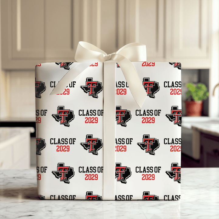 Texas Tech Class of 2025 - Wrapping Paper - Aspen & Arlo