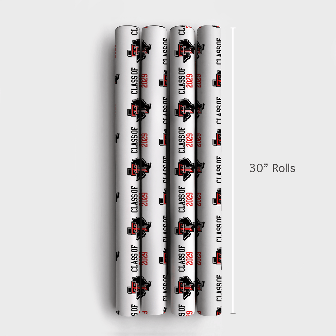 Texas Tech Class of 2025 - Wrapping Paper - Aspen & Arlo