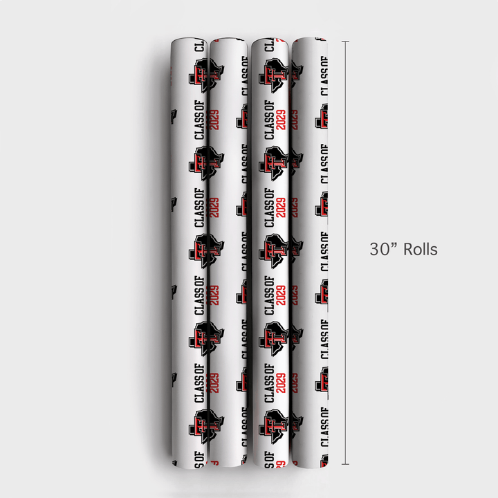 Texas Tech Class of 2025 - Wrapping Paper - Aspen & Arlo