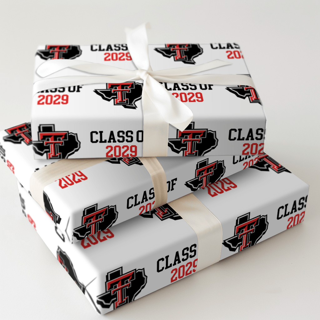 Texas Tech Class of 2025 - Wrapping Paper - Aspen & Arlo