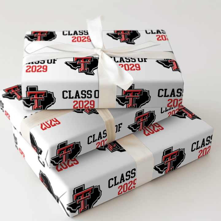 Texas Tech Class of 2025 - Wrapping Paper - Aspen & Arlo