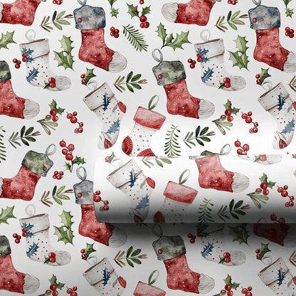 Stocking Season - Wrapping Paper - Aspen & Arlo