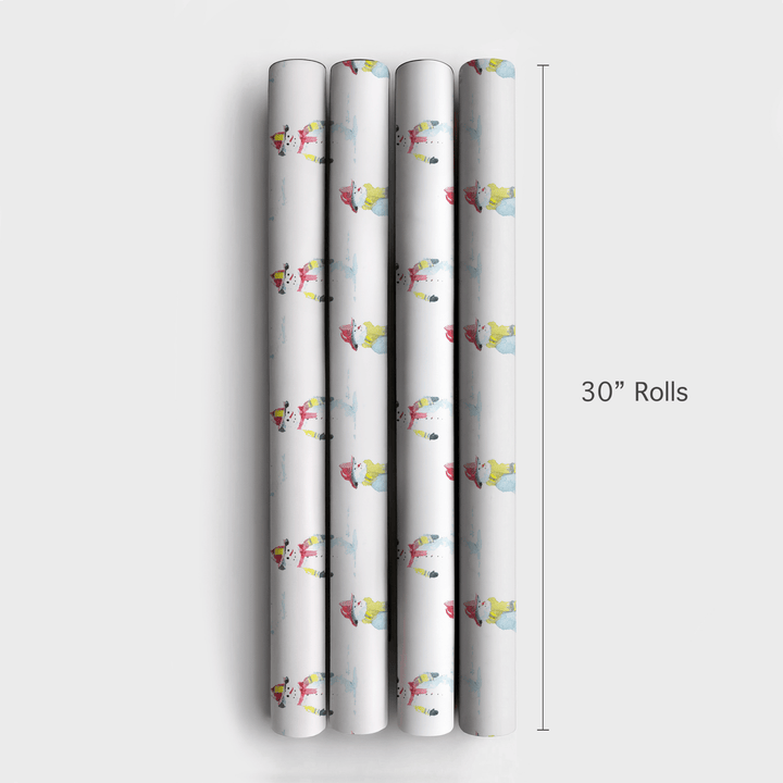 Blazing Cheer - Wrapping Paper - Aspen & Arlo