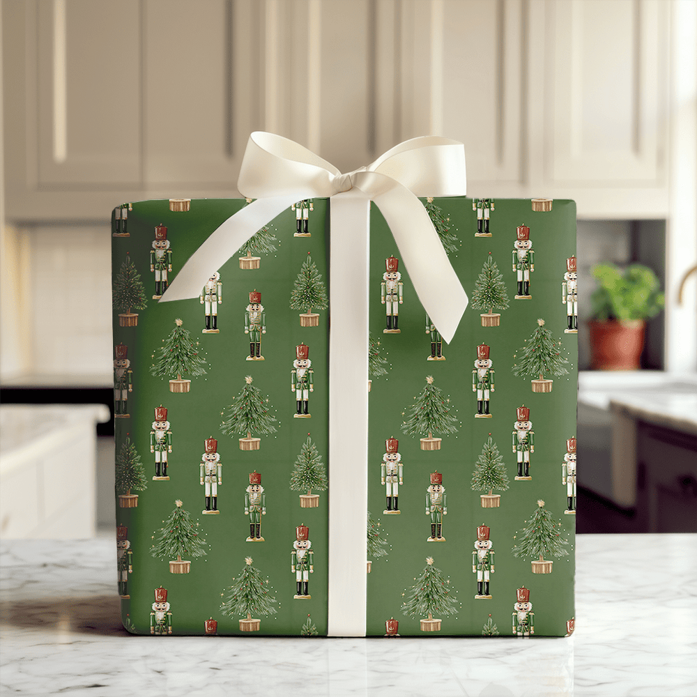 Silk Ribbon Soldier - Wrapping Paper - Aspen & Arlo