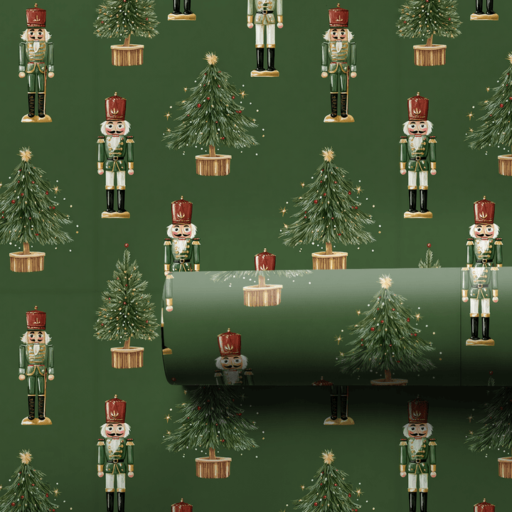 Silk Ribbon Soldier - Wrapping Paper - Aspen & Arlo