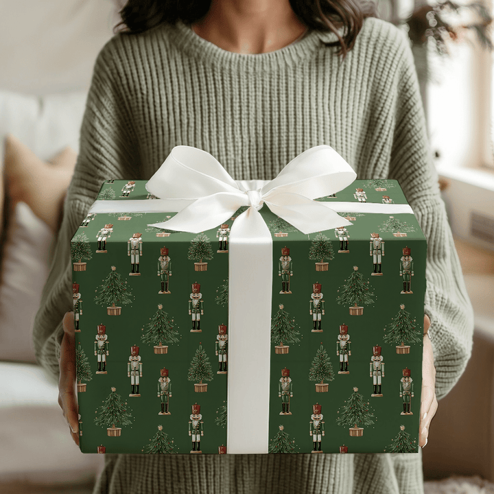 Silk Ribbon Soldier - Wrapping Paper - Aspen & Arlo