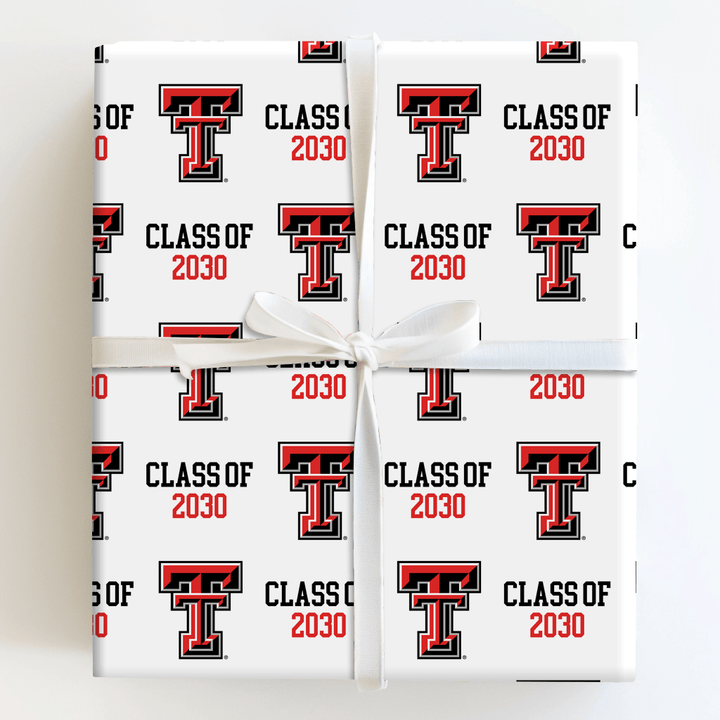 Texas Tech Class of 2030 - Wrapping Paper - Aspen & Arlo