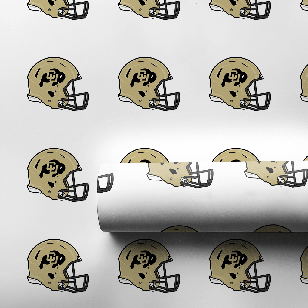 Buffalo Helmets - Wrapping Paper - Aspen & Arlo