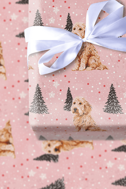 Holly Jolly Doodle - Wrapping Paper - Aspen & Arlo