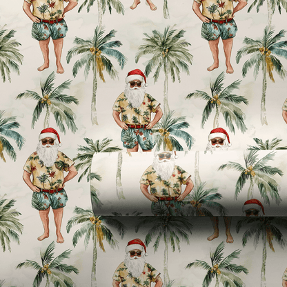 On Santa Time - Wrapping Paper - Aspen & Arlo