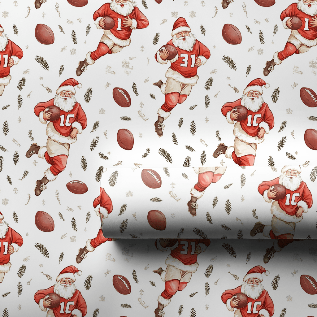 Rushing to Christmas - Wrapping Paper - Aspen & Arlo