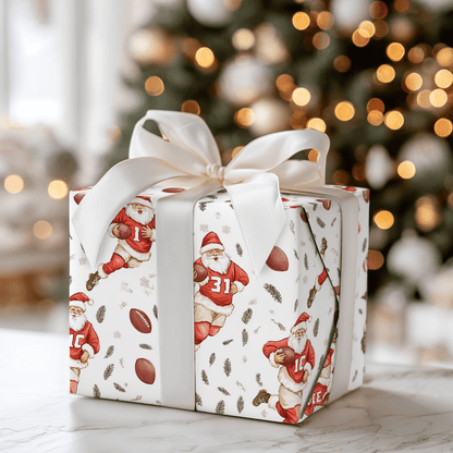 Rushing to Christmas - Wrapping Paper - Aspen & Arlo