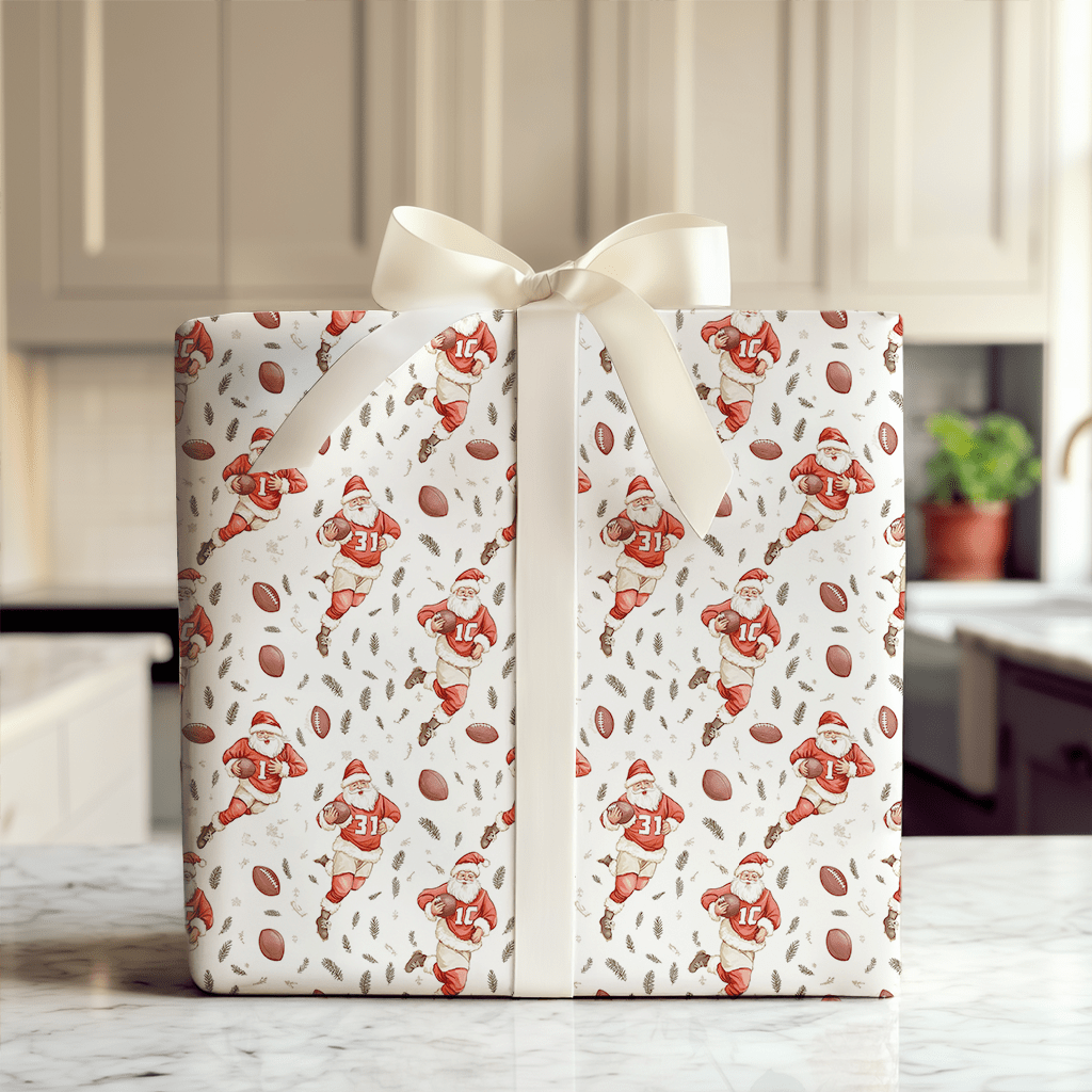 Rushing to Christmas - Wrapping Paper - Aspen & Arlo