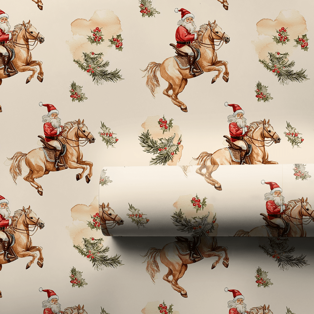 Reins of Cheer - Wrapping Paper - Aspen & Arlo