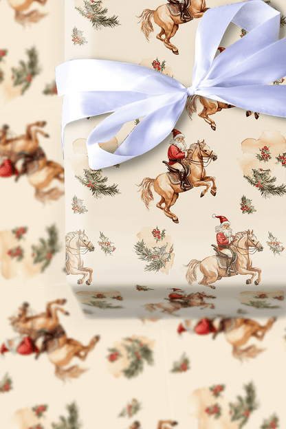 Reins of Cheer - Wrapping Paper - Aspen & Arlo