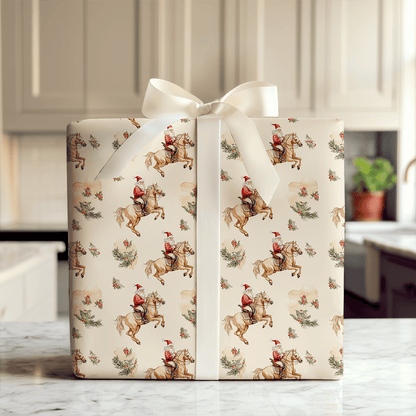 Reins of Cheer - Wrapping Paper - Aspen & Arlo