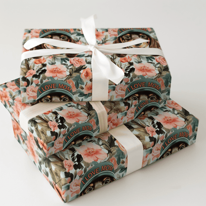 Mom's Favorite Dachshund - Wrapping Paper - Aspen & Arlo