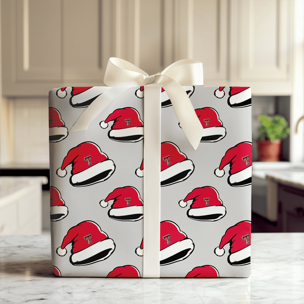 Santa Guns Up - Wrapping Paper - Aspen & Arlo