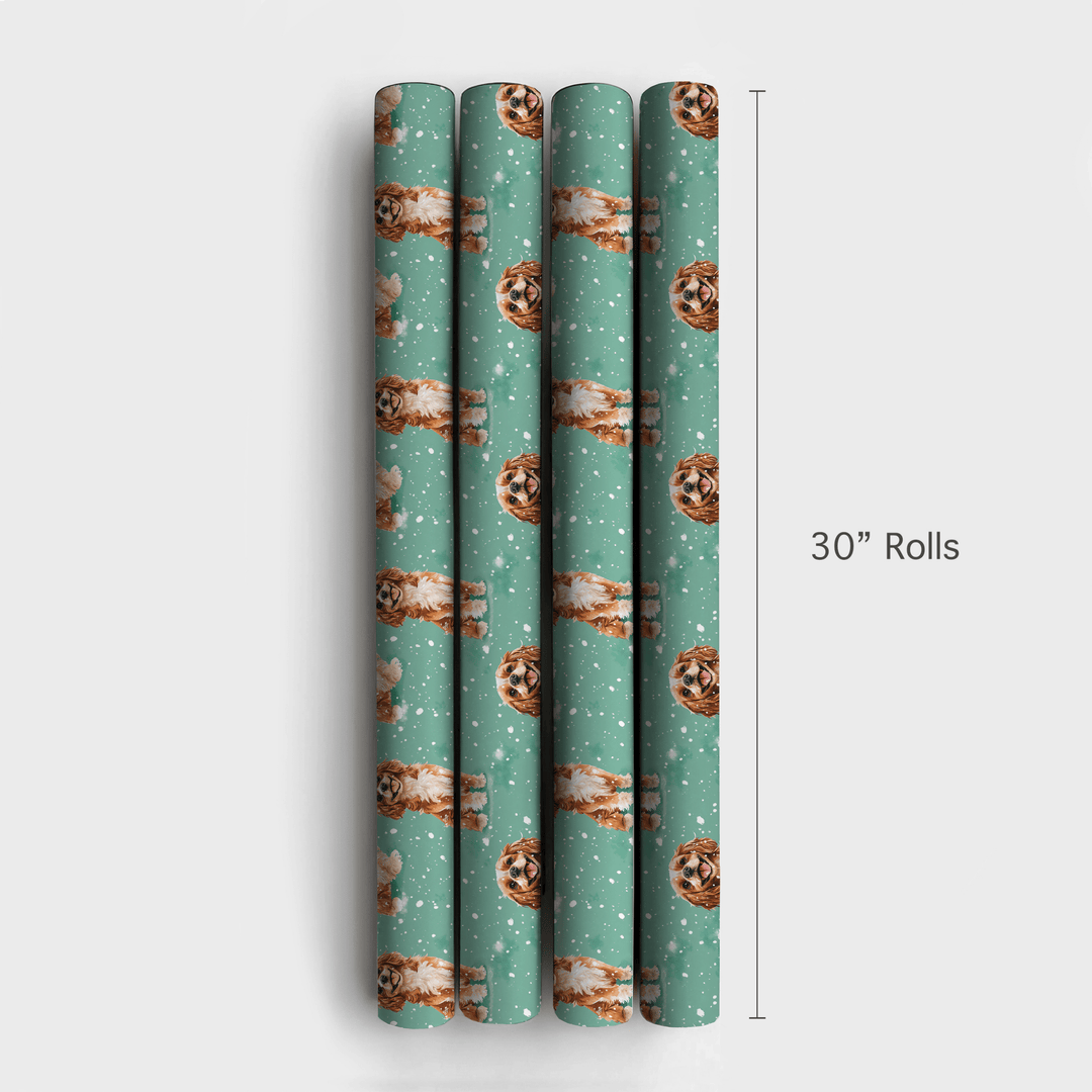 A Cavalier Christmas - Wrapping Paper - Aspen & Arlo