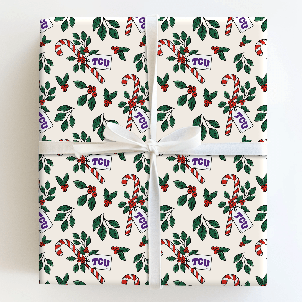 Peppermint TCU - Wrapping Paper - Aspen & Arlo