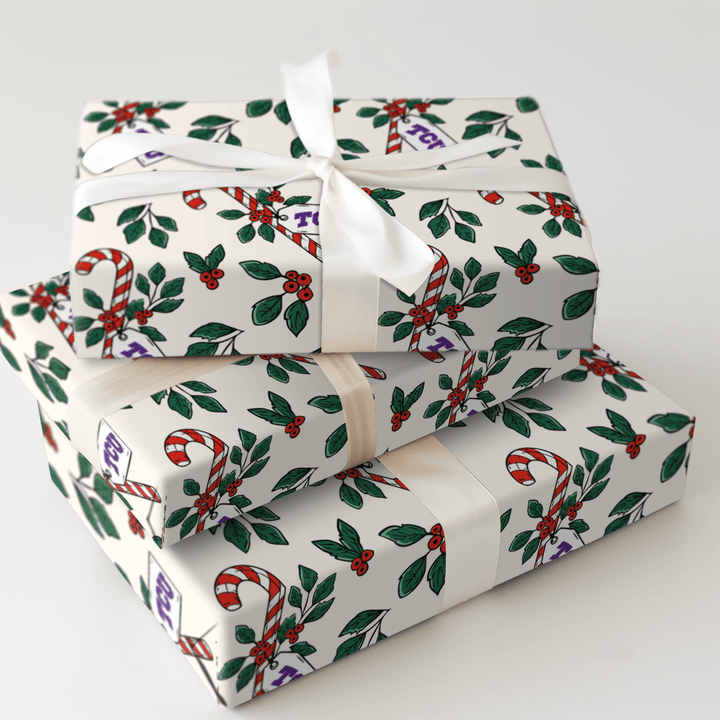 Peppermint TCU - Wrapping Paper - Aspen & Arlo