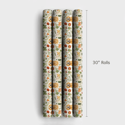 Veggie Golden - Wrapping Paper - Aspen & Arlo